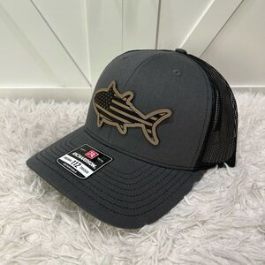 American flag tuna.Trucker Richardson 112 hat.